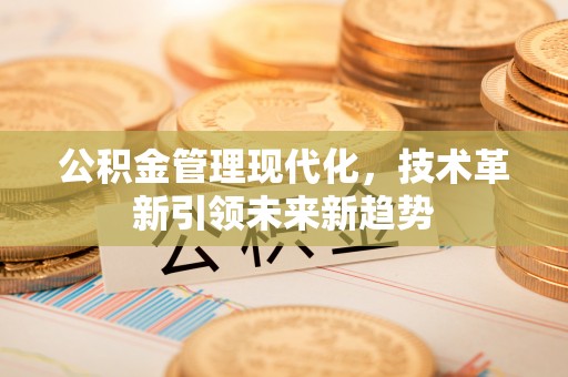 衡阳公积金管理现代化，技术革新引领未来新趋势