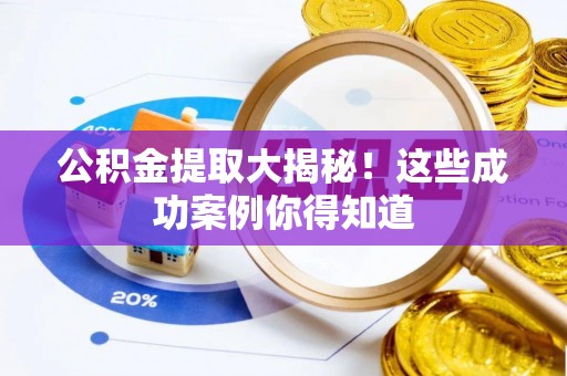 衡阳公积金提取大揭秘！这些成功案例你得知道