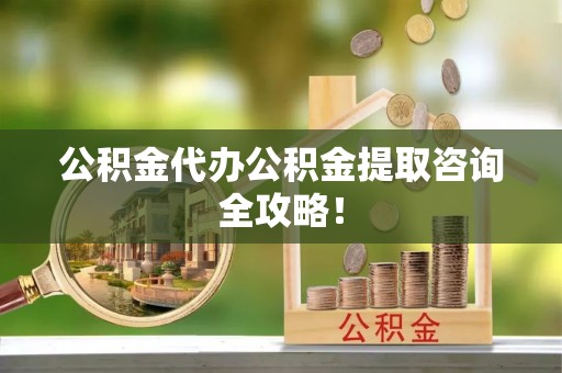 衡阳公积金代办公积金提取咨询全攻略！