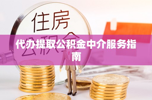 衡阳代办提取公积金中介服务指南