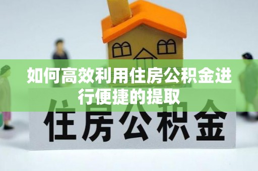 衡阳如何高效利用住房公积金进行便捷的提取