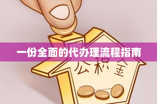 衡阳一份全面的代办理流程指南